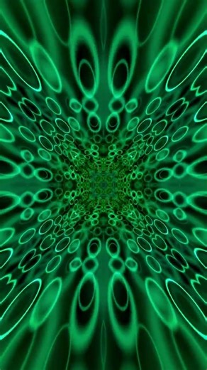 Hypnotic Green Glow 💚 Relaxing Sensory Visual
