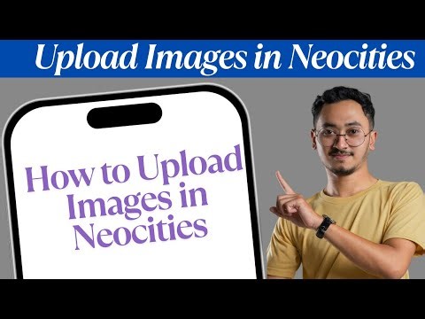How to Upload Images in Neocities Simple Tutorial