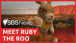 Tourism Australia reveals their new mascot 'Ruby the Roo'