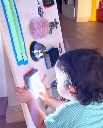 12M views · 55K reactions | Every baby needs a busy board  | Tyla | Facebook