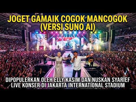 Joget Gamaik Cogok Mancogok (Suno AI Version) Live Jakarta International Stadium Indonesian Folk ...