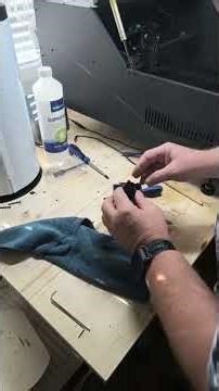 Laserkopf Atomstack X20 Pro Reinigung im Schnellverfahren