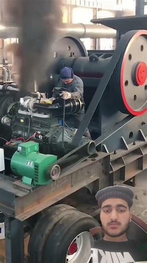 BTMA Diesel Generator Mobile Crusher Startup Video