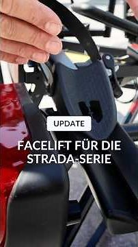Facelift für Fahrradträger der STRADA-Serie: Mehr Halt. Mehr Reifen. Mehr Atera. #fahrradträger