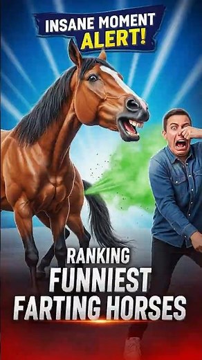 Funniest Horse Fart Moments Ranked! Who’s #1? #horse #hoof #funny #funnyanimals #humor #memes #meme