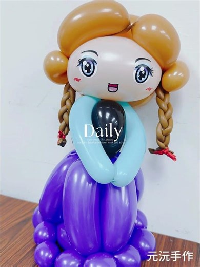 #氣球教學#balloon teaching#造型氣球#Styling balloons#氣球新娘#balloon bride