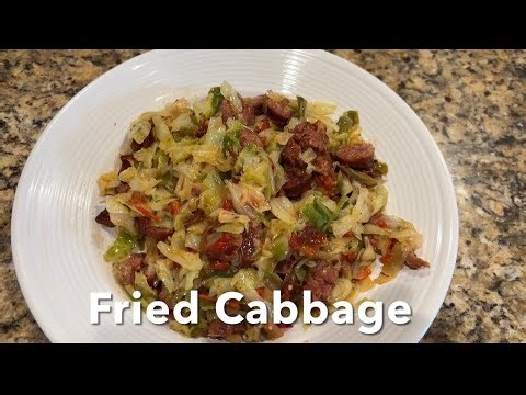 Fried Cabbage !! Happy New Year part 2.