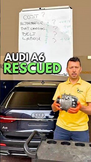 Audi A6 Hybrid Came in Barely Charging… You Won’t Believe What We Found!