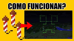 Como funcionan los fuegos artificiales? EXPLICACION Minecraft | El Baul de Jaime
