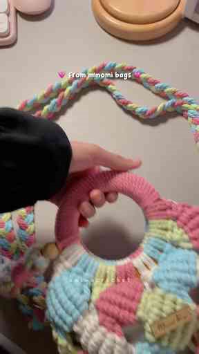 Discover the cutest handmade macrame bag by Minomi Bags