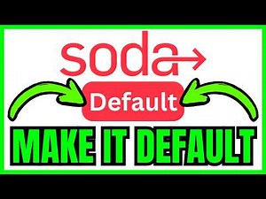 How To MAKE Soda PDF Default (QUICK & EASY) 2026