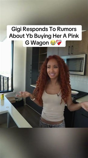 Gigi Finally Addresses the Pink G-Wagon Rumors 😳