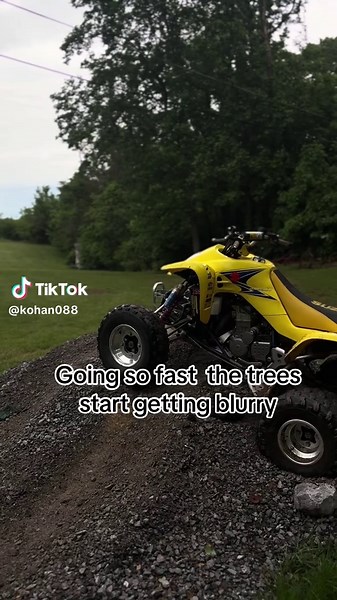 Experience the Speed of the Suzuki LTZ400