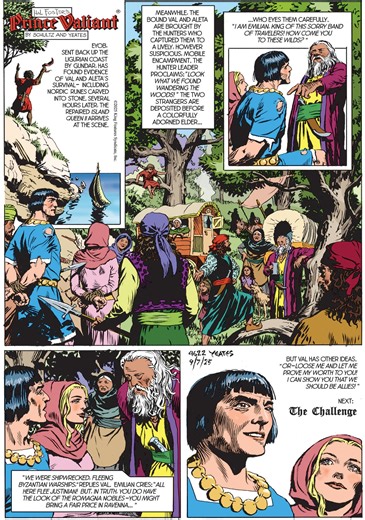 Prince Valiant Comic Strip 2025-09-07 | Comics Kingdom