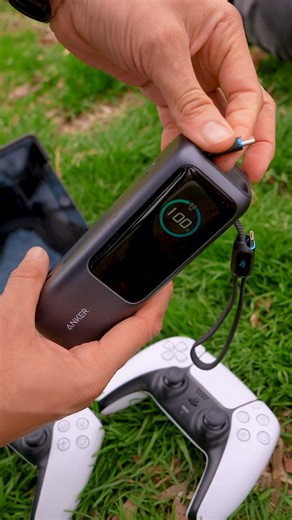 295K views · 3.3K reactions | Go touch grass and play all day. Have you shopped for Amazon Prime Day yet? Anker Power Bank 螺30% OFF  https://ankerfast.club/93fvlr ✅165W ✅25K ✅Built-In and Retractable Cables ✅Charge a Apple MacBook Pro 16" battery to 50% in just 30 minutes | Anker | Facebook
