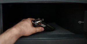 Is a gun safe enough to keep your firearm secure in your car?