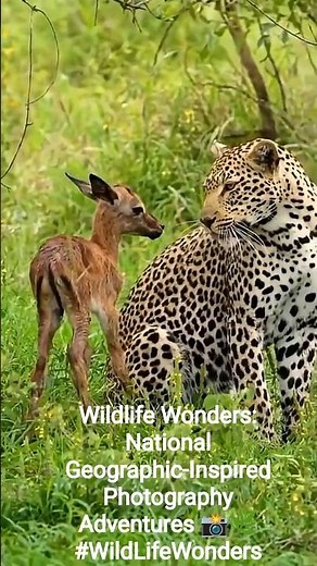 Wildlife Wonders: National Geographic-Inspired Photography Adventures 📸🌿 #WildLifeWonders