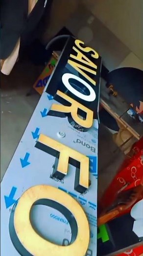 How to make Led 3D signboard||acrylic signboard making||3D letters unboxing||AA Signage||signages
