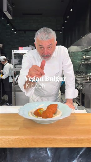 Eat or Pass? Vegan Bulgur Kibbeh | Rich in Fibre, Protein and Vitamin B Lunch Recipe 👇 Ingredients crust: - 300g ground bulgur - 500 ml water - 3 tbsp semolina - 1 tbsp white flour - 1/2 tsp sweet (or spicy) paprika - Salt and black pepper to taste Process: 1. Mix the bulgur with water and leave for 50 minutes to swell. Strain the water and squeeze the bulgur a little, but so that it still remains moist. 2. Mix very well with the rest of the ingredients until it becomes like play dough, cover w