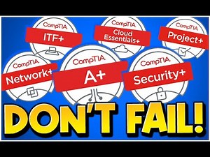 7 MISTAKES TO AVOID FAILING your CompTIA Exam. (2023)