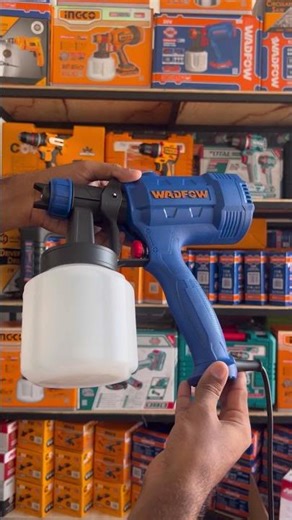 Wadfow Electric Spray Gun 450W WGA1540 | Smooth Painting Demo – Kandy Holdings
