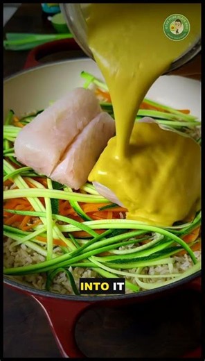 Thai Coconut Cod Curry in 15 Minutes | healthy #Shorts