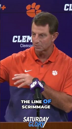 Dabo Swinney Breaks Down Georgia Tech's Tricky Triple Option Offense