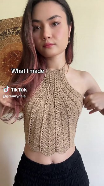 Clam Top Crochet Pattern Tutorial for Beginners