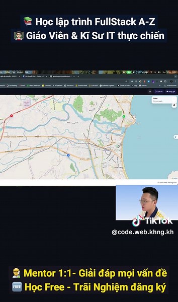 Tôi Đã Tự Build Map App Thay Google Maps Bằng Công Nghệ Này #it #webdevelopment #fullstackdeveloper #sinhvienit #laptrinh