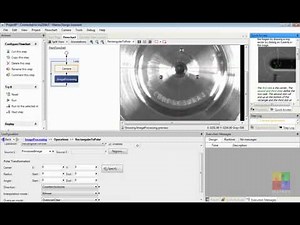 Matrox Design Assistant interactive development environment using the image processing step