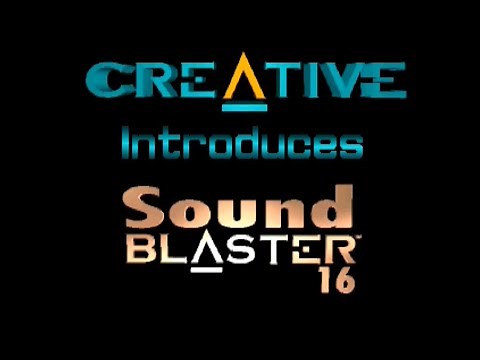 Sound Blaster 16 Demo from Creative Labs on SB16 ASP /SB1740)