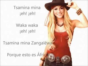 [Lyrics] Shakira - Waka waka (spanish)