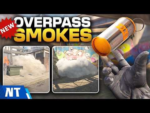 CS2 Overpass Smokes You NEED to Know in 2025