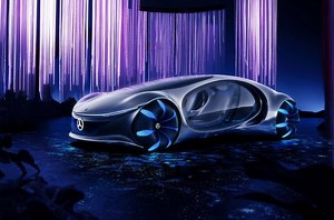 Mercedes-Benz's Futuristic Vision AVTR Concept Car Can Be Controlled With Your Mind