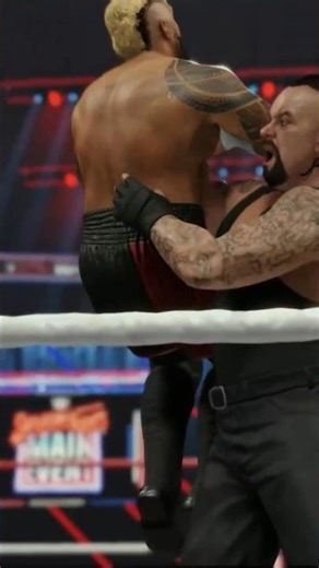 #wwe2k25 #gaming #undertaker #solosikoa #ps5 #psplus #chokeslam #finisher #shorts