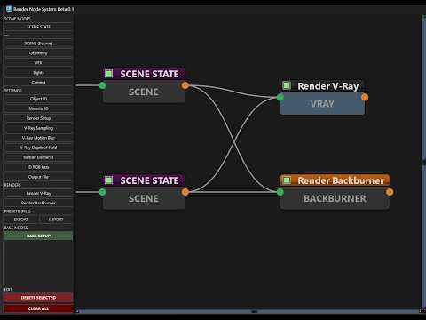 3ds Max Node Render Setup (V-Ray)