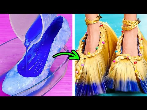DIY Stunning Shoes From Simple Materials