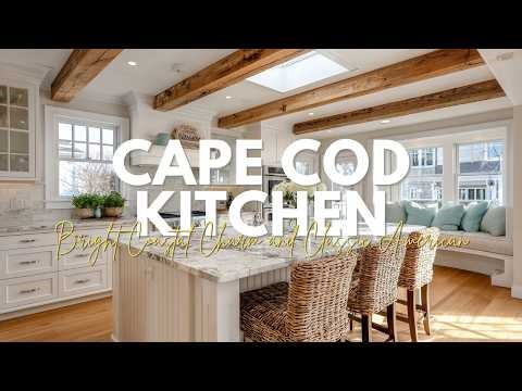 Cape Cod Kitchen Ideas with Bright Coastal Charm and Classic American Comfort