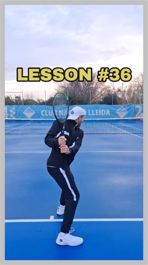 Ricky 🇪🇸🇺🇸 | Tennis Coach NYC | Lessons & Match Tips on Instagram: "Welcome to Lesson 36 – Backhand Takeback This lesson builds your backhand takeback using the same logic as the forehand with one key difference. Key points: • Takeback happens with the turn • Racquet moves toward the back of the court, not behind you • Dominant arm extends through the body • It’s OK if the arm touches the chest • Visual limit = arm perpendicular or pointing to the back fence Why this matters: This extension 