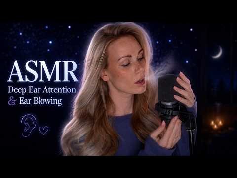 ASMR | Deep Ear Attention, Ear Blowing & Breathy Whispers (Dutch & English)