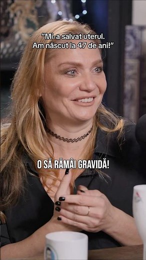 Cristina Cioran a născut la 47 ! 🎞️🎙️ Vezi episodul 🙌🏼