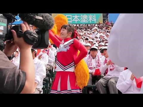 ★2019年BESTかわいいチアガール★智辯和歌山のチアガール★ ブラスバンド アルプス応援 高校野球 智弁和歌山 甲子園