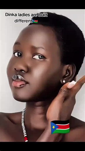 Celebrating the Natural Beauty of Dinka Ladies