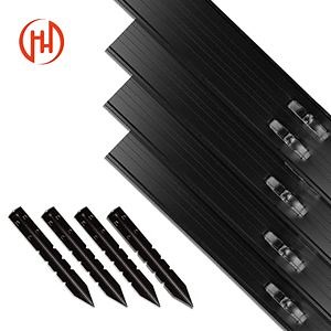 [Hot Item] Flexible Aluminum Lawn Edging with Connectors for Garden Grass Partition 04