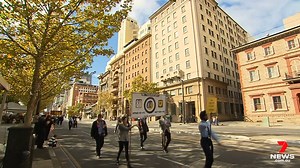 A COVID-safe march followed this morning's Anzac Day dawn service on North Terrace. Lest We Forget. 7NEWS Adelaide at 5:30pm and 6pm | www.7NEWS.com.au #AnzacDay #7NEWS | 7NEWS Adelaide