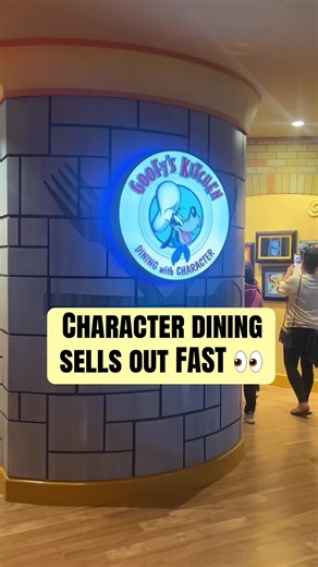 Character dining sells out FAST 👀✨ Goofy’s Kitchen at the Disneyland Hotel is one of the easiest ways to meet characters without waiting in ride lines. Buffet characters = core memories made at the table 🥞🎉 Reservations go quickly — I handle the booking so you don’t have to stress refreshing the app. Planning Disneyland? Comment GOOFY or DM me to check your dates ✨ #disneylandvacation #disneydining #characterdining #disneytravelplanning