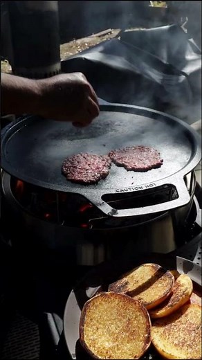 Smash Burger - Solo Stove Bonfire Grill Kit #bbqgrills #bbqlife