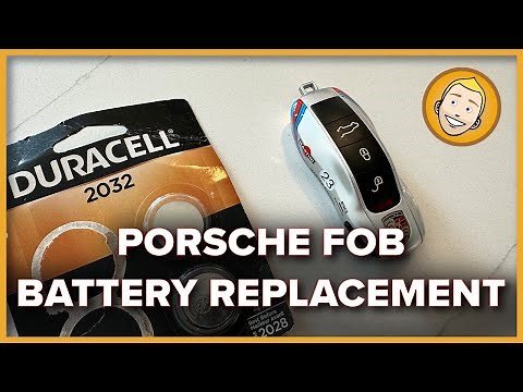 How to Replace a Porsche Key Fob Battery