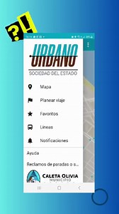 Llego la APP de Urbano S.E A partir de un lineamiento que trabajan...