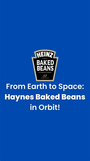 Kavazem on Instagram: "The Haynes Baked Beans Astronaut ad is an iconic example of using humor and creativity to elevate a brand. This ad, featuring a humorous scene of astronauts eating Haynes Baked Beans in space. The ad successfully blends product visibility with humor, which resonates with a broad audience. The space setting combined with Haynes’ iconic beans created a unique and fun association with the product, while also showcasing the potential of CGI in advertising. Brand: @heinzindiaof
